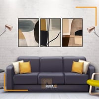 لــوحات ثلاثية - فن تجريدي