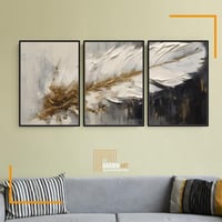 لــوحات ثلاثية - فن تجريدي