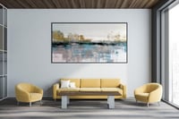 لوحة فن تجريدي -