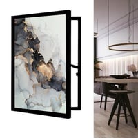 لوحة ف تجريدي لاخفاء طبلون الكهرباء