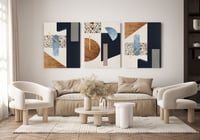 لوحة ثلاثية - فن تجريدي