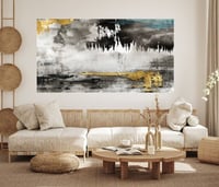 لوحة فن تجريدي