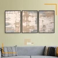 لــوحات ثلاثية - فن تجريدي