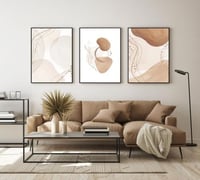 لــوحات ثلاثية - فن تجريدي