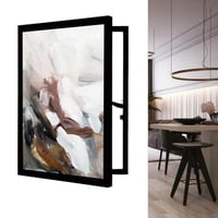 لوحة لوحه تجريدية لاخفاء طبلون الكهرباء