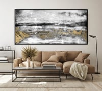 لوحةفن تجريدي - لوحة البصمة