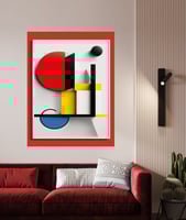 لوحة فن تجريدي