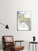 غزال ذهبي - فن تجريدي