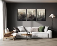 لوحة ثلاثية - فن تجريدي