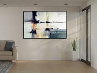 لوحة فن تجريدي متعددة الالوان