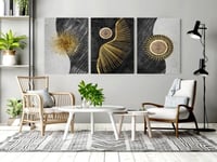 لوحة ثلاثية - فن تجريدي