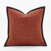 مجموعة اغطيه كوشنز ابيض واسود واورنج