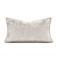 غطاء خداديه مستطيل بلون كريمي لامع