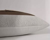 غطاء وسادة رمادي وبني مقاس 30x50cm