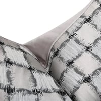 غطاء وساده فضي