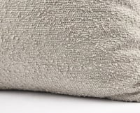 غطاء وسادة رمادي