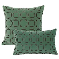 غطاء وسادة اخضر