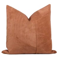 اغطيه وسائد رمادي واورنج