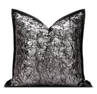 غطاء وسادة فضي انيق