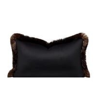 غطاء خدادية زيبرا وحواف بنية هدب