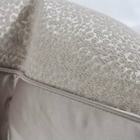 غطاء وساده بيج