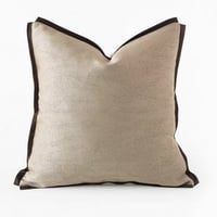 غطاء وسادة ذهبي