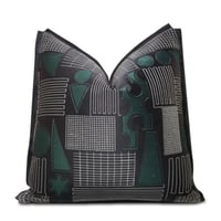 غطاء وسادة انيق مودرن اسود