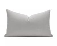 غطاء وسادة رمادي وبني مقاس 30x50cm