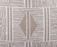 غطاء وسادة بيج وبني بوهيمي