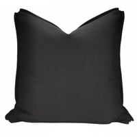 غطاء وسادة انيق رمادي واسود