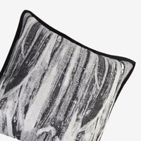 غطاء وسادة ابيض و اسود مودرن