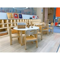 كرسي روضة خشبي متميز- ارتفاع 30