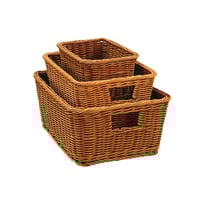 سلة تخزين بلاستيكية - صغير