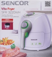 قلاية هوائيه كهربائية من سينكور اس اف ار 3220 دابل...