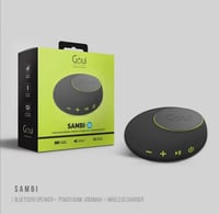 مكبر صوت جوي سامبي + كيو اي 10 واط + باور بانك 400...