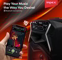 مكبر صوت وسائط متعددة محمول على حامل متحرك يعمل بق...