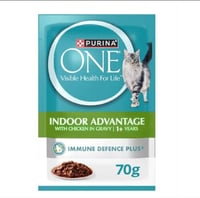 طعام القطط الرطب مع الدجاج من بيورينا وزن 70 جرام