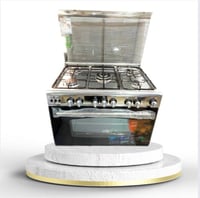 بوتجاز وفرن ستوف 5 عيون 90×60 ستيل عيون ساباف ايطا...