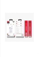 سماعات بلوتوث أذن داخليه جي روم مع شحن ابيض