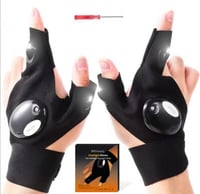 قفاز المضي للرحلات LED