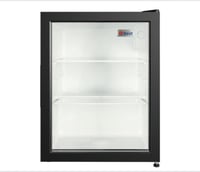 ثلاجه تكنو بيست عرض 76 لتر , مقاس 2.7 قدم-واجهة شف...