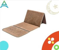 سجادة صلاة قابلة للطي تستخدم كبساط للتامل وكمقعد ا...