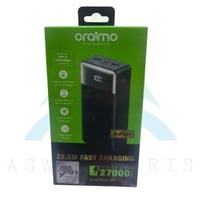 شاحن متنقل بقوة 27000 اورايمو شاشة ديجتل + شاحن من...