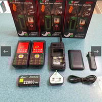 جوال البر هوبي K21TV إرسال قوي، رباعي الشريحة، بطا...