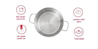 طقم قدور تركي من الستانلس ستيل 18/10- 14 قطعة بتصم...