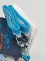 جوارب أطفال 3 أزواج من 12شهر إلى 24شهر