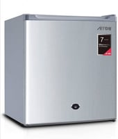 ثلاجه ارو صغيره استيل اللون رصاصي