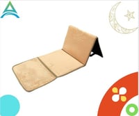 سجادة صلاة قابلة للطي تستخدم كبساط للتامل وكمقعد ا...