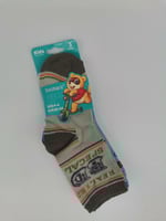 جوارب أطفال 3 أزواج من 4 سنوات إلى 6 سنوات