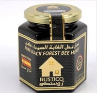 عسل الغابة السوداء من روستيكو، 500 غرام، عبوة من ق...